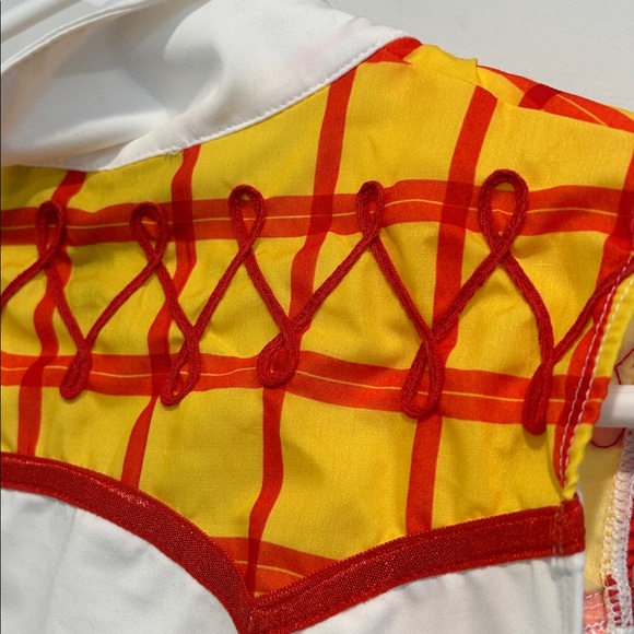 Dolls Kill Jessie Cowgirl chaps story Costume Set Red Hat large women’s nwot - Picture 9 of 10